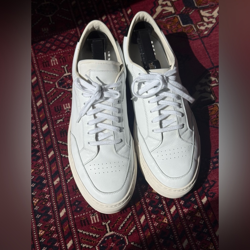 Men’s Common Projects - Tennis Pro, Size 42, White US 9 (Decades Sole)